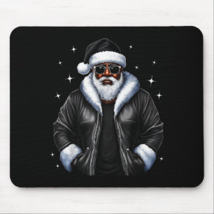 Afroamerikanischer Weihnachten Xmas Afro Weihnacht Mousepad