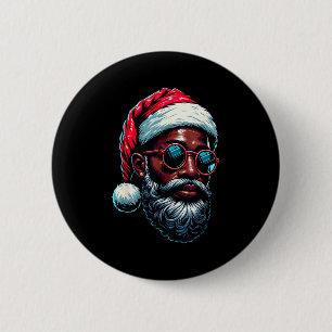 Afroamerikanischer Weihnachts-Pyjama Xmas Afro San Button