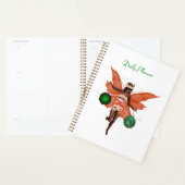 Afroamerikanischer Weihnachtsfairy Daily Planner Planer (Anzeige)