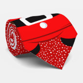 Afroamerikanischer Weihnachtsfeiertag Krawatte (Gerollt)