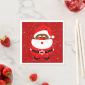 Afroamerikanischer Weihnachtsfeiertag Serviette (Beispiel)
