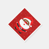 Afroamerikanischer Weihnachtsfeiertag Serviette (Ecke)