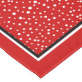 Afroamerikanischer Weihnachtsgebrauch Tischdecke (Schrägansicht)