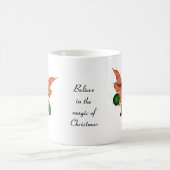 Afroamerikanischer Weihnachtskaffee Tasse (Mittel)