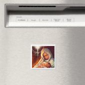 Afroamerikanischer Weihnachtsmagnete Magnet (In Situ (Geschirrspüler))