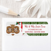 Afroamerikanischer Weihnachtsmann (Insitu)