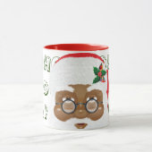 Afroamerikanischer Weihnachtsmann Tasse (Zentrum)