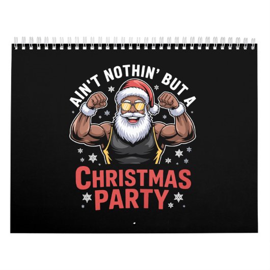 Afroamerikanischer Weihnachtsmann Weihnachts-Pyjam Kalender (Titelbild)