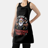 Afroamerikanischer Weihnachtsmann Weihnachts-Pyjam Schürze (InSitu)