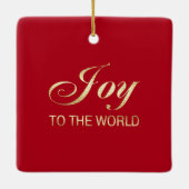 Afroamerikanisches Baby Jesus Weihnachtsschmuck (Rückseite)