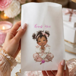 Afroamerikanisches Baby-Mädchen-Geschenktüte Geschenktütchen