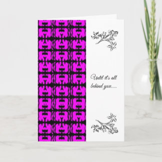 Afroamerikanisches Beileid Karte