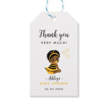 Afroamerikanisches Bienenbaby Duwer Favor Geschenk