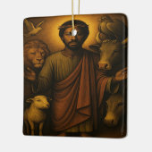 Afroamerikanisches Christlich Art Ornament (Links)