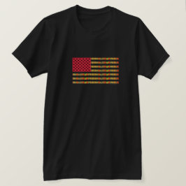 Afroamerikanisches-Flagge-T-Shirt T-Shirt