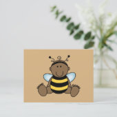 Afroamerikanisches Hummerbaby Postkarte (Stehend Vorderseite)