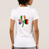 Afroamerikanisches Kleeblatt.png T-Shirt (Rückseite)