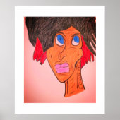 Afroamerikanisches Kunstposter Poster (Vorne)