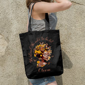 Afroamerikanisches Mädchen Sie glaubte, dass sie Tasche