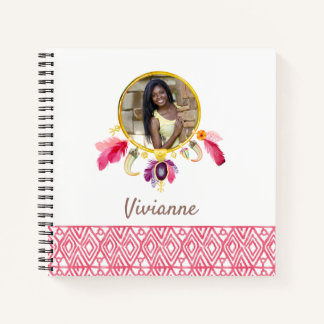 Afroamerikanisches Personalisiert-Spiral-Notebook Notizblock