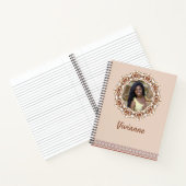 Afroamerikanisches Personalisiert-Spiral-Notebook Notizblock (Innenseite)