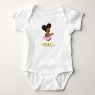 Afroamerikanisches Vintag Baby Girl One Piece Strampler