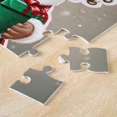 Afroamerikanisches Weihnachtspuzzle Puzzle (Seite)