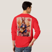 Afrobeats Style of Tentacle Typografy T-Shirt (Schwarz voll)