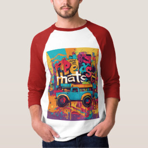 Afrobeats Style of Tentacle Typografy T-Shirt