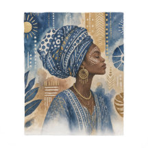 Afrobohemian Adire-Stoffästhetik, Wasserfarbe