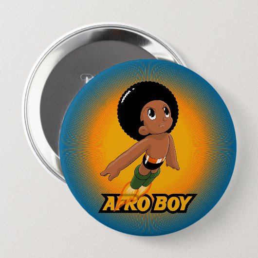 AfroBoy! Button (Vorne & Hinten)
