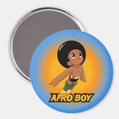 AfroBoy! Magnet (Vorderseite/Rückseite)