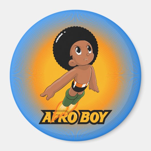 AfroBoy! Magnet (Vorne)