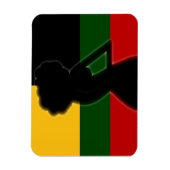 AFROcan Lady Magnet (Vertikal)