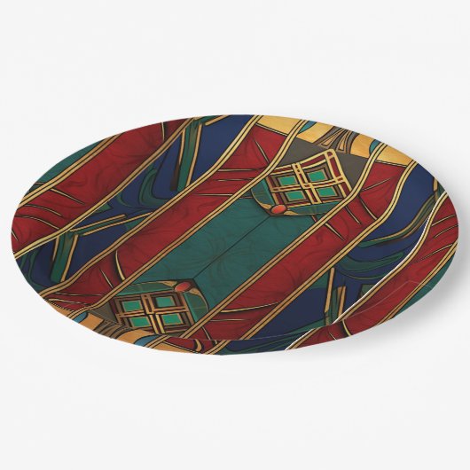 Afrocentric Celebration Paper Teller (Schrägansicht)