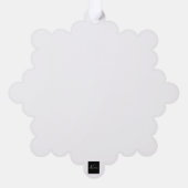 Afrocentric Christmas Queen Ornament Karte (Rückseite)