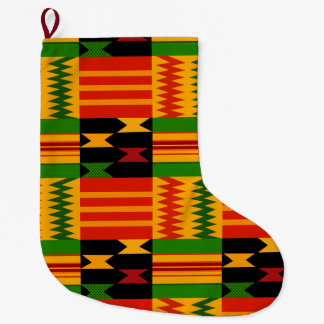 Afrocentric Christmas Stocking Großer Weihnachtsstrumpf