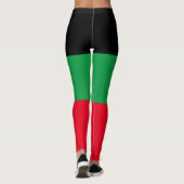 "Afrocentric Delight" Leggings (Rückseite)