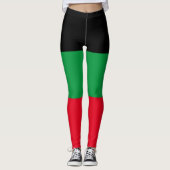"Afrocentric Delight" Leggings (Vorderseite)