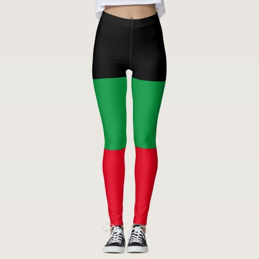 "Afrocentric Delight" Leggings (Vorderseite)