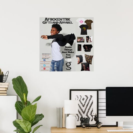 Afrocentric Gifts Poster (Heimbüro)