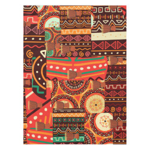 Afrocentric Kente Tribal Muster Dekoration Tischdecke
