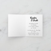 Afrocentric Kente Tribal Muster Einladung (Innenseite)