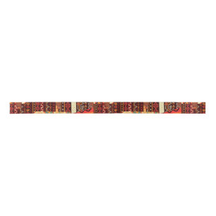 Afrocentric Kente Tribal Pattern Satinband