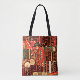 Afrocentric Kente Tribal Pattern Tasche