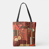 Afrocentric Kente Tribal Pattern Tasche (Rückseite)