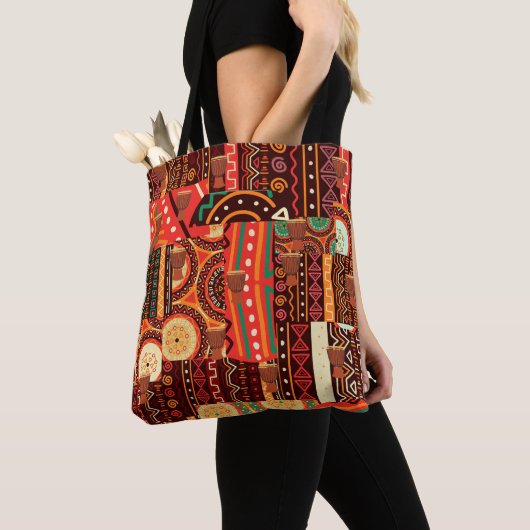 Afrocentric Kente Tribal Pattern Tasche (Von Nahem)