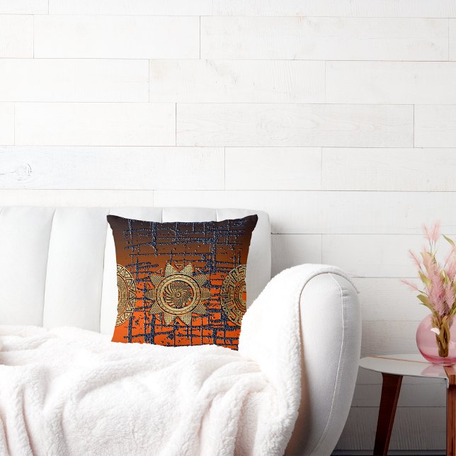 Afrocentric Motif Design Kissen (Von Creator hochgeladen)