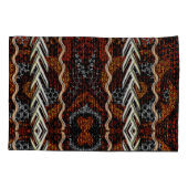 Afrocentric Motif Print Kissenbezug (Rückseite)