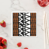 Afrocentric Napkins Serviette (Beispiel)